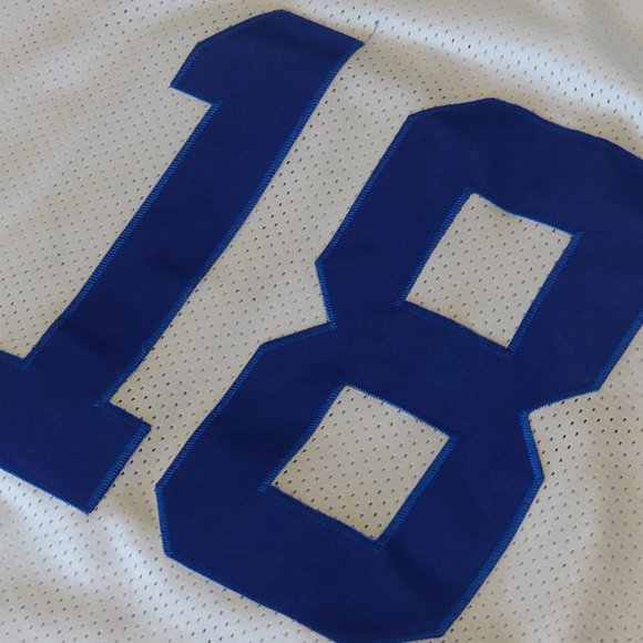 Peyton Manning NFL Indianapolis Colts Reebok White Size 52 (XXL) Stitched Jersey - Picture 5 of 9